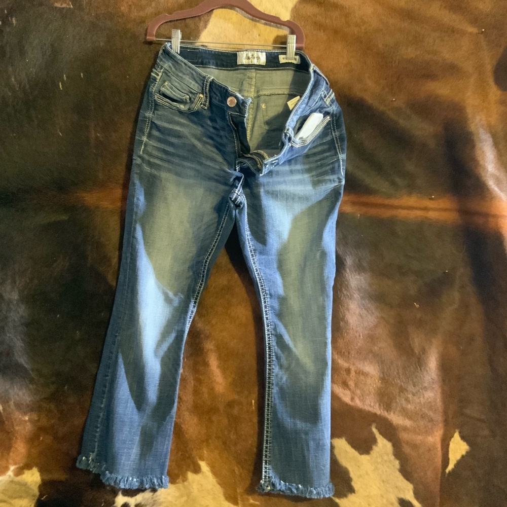 Daytrip Dark Blue Straight Leg Jeans